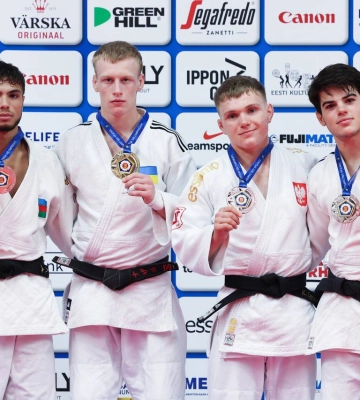 Сумські студенти стартували на чемпіонаті Європи з дзюдо