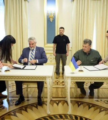 Житомирщина и штат Индиана подписали меморандум о сотрудничестве
