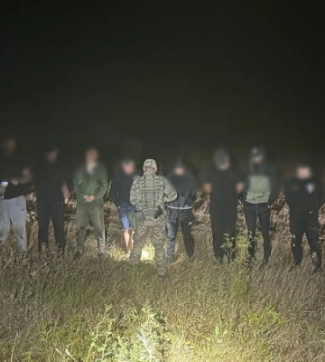 На Одещині затримали 12 чоловіків, які намагалися незаконно потрапити до Молдови