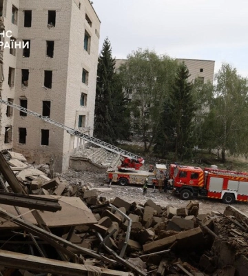 В Полтаве завершили разбор завалов Института связи