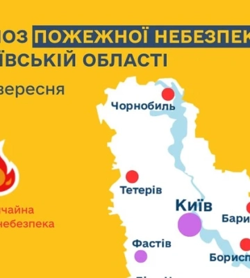 Синоптики попереджають про надзвичайний рівень пожежної небезпеки у Києві та області