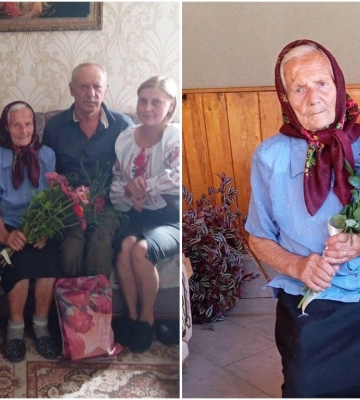 На Волині привітали довгожительку із поважним ювілеєм