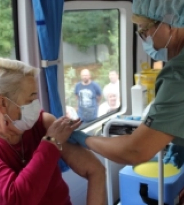 На Кіровоградщині провели виїзну вакцинальну сесію