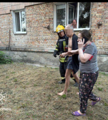 У Ковелі через необережність господаря загорілася квартира 