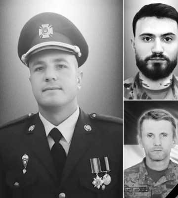 Іван Талпа, Володимир Леонтьєв,  Володимир Федорович. Львівщина прощається з Героями