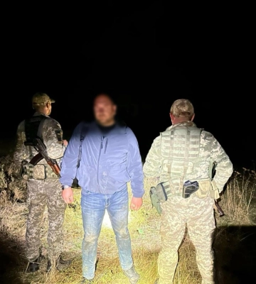 На Одещині затримали 12 порушників, які вночі намагалися незаконно перетнути кордон