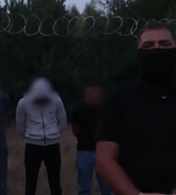 Группа мужчин пыталась незаконно пересечь границу с Беларусью