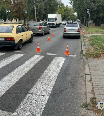 Аварія з велосипедистом: черкаські поліцейські з’ясували обставини (ФОТО)