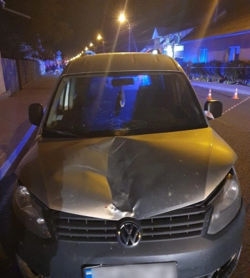 У Виноградові затримали пʼяного водія, який смертельно травмував пенсіонерку