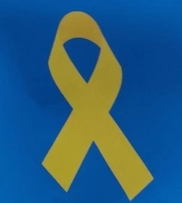 В Крыму появились проукраинские символы: активисты «Желтой ленты» провели новую акцию
