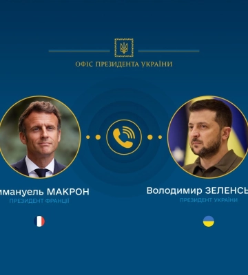 Зеленський і Макрон обговорили оборонну співпрацю та новий пакет військової допомоги