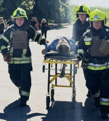 В Павлограде снова увеличилось количество пострадавших от удара баллистикой