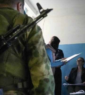 На ТОТ Херсонщини загарбники провели перевірки родин з дітьми