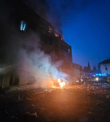 У Львові внаслідок атаки пошкоджені житлові будинки