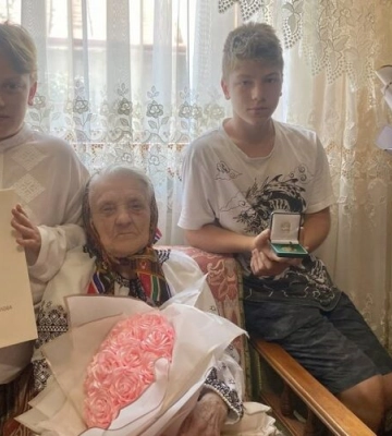 Львів’янка на столітній ювілей одержала 10 тисяч гривень