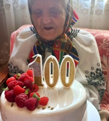Львів’янка-довгожителька Ганна Левкун відсвяткувала свій столітній ювілей
