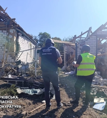 На Харківщині протягом доби вісім людей постраждало внаслідок обстрілів