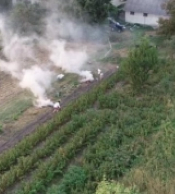У Рівненському районі за добу рятувальники ліквідували вісім загорянь сухої трави