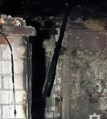 На Полтавщині чоловік згорів у власному будинку