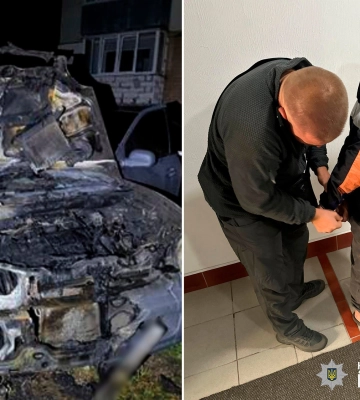 Затримали двох чоловіків, які планували палити військові авто на заході України