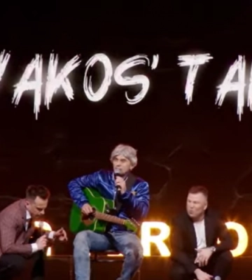 «Колись був Yaktak, а зараз Yakos`tak»: відомі гумористи показали, як виглядатиме артист з Волині в старості