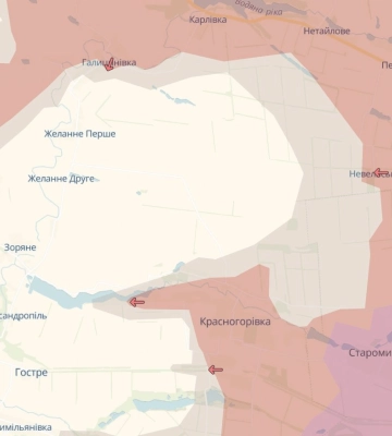 Ворог окупував Невельське та просунувся у Красногорівці, - DeepState. КАРТА