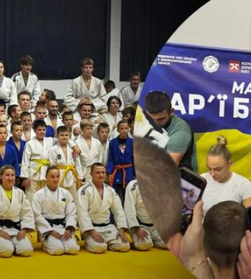 Білодід провела майстер-клас для майбутніх чемпіонів із дзюдо у Дніпрі: ексклюзивні кадри