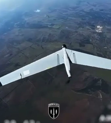 Гвардейцы сбили редкий российский БПЛА «Мерлин-ВР»