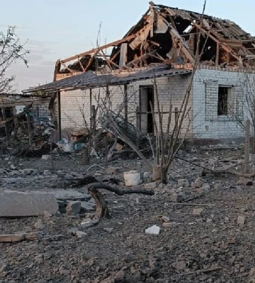 До лікарні доставили жительку Михайлівки, яка отримала поранення унаслідок атаки дрона