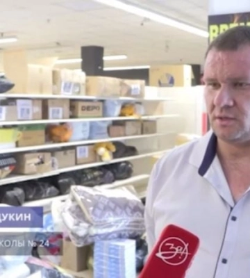 Результат очевиден - бывший сторож из Мелитополя подхватил эстафету сбора гуманитарки для захватчиков (видео)