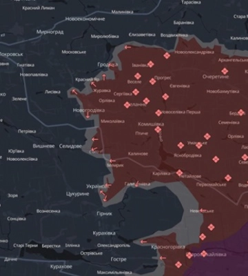 Війська РФ окупували село Водяне Донецької області - DeepState
