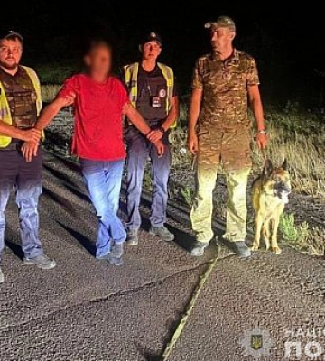 На Криворіжжі службова собака розшукала підозрюваного у смертельній аварії