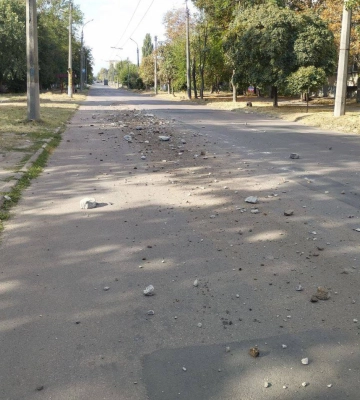 Забруднював дорогу міста: у Черкасах на водія самоскида склали протокол