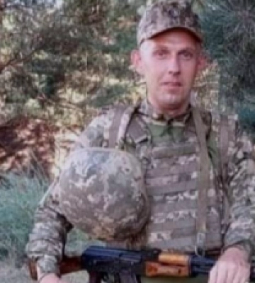 Загинув військовий із Енергодара Запорізької області Василь Дерновий