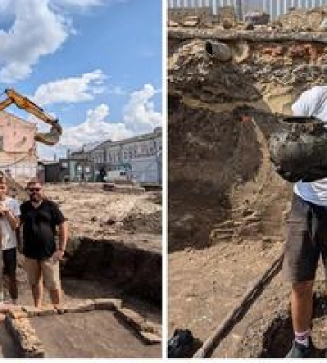 У центрі Полтави виявили унікальні археологічні знахідки