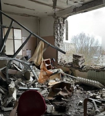 Российский беспилотник атаковал больницу в Херсоне, ранена 25-летняя медсестра