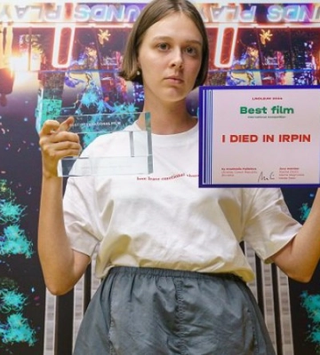 Ґран-прі фестивалю LINOLEUM 2024 отримала українська стрічка «Я померла в Ірпені»