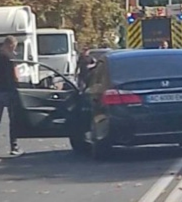ДТП у Луцьку: легковик зіткнувся з пожежним авто