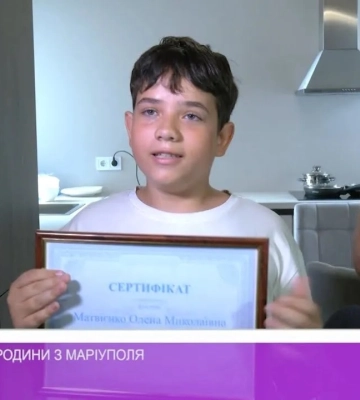 Нове житло для родини з Маріуполя (відео)
