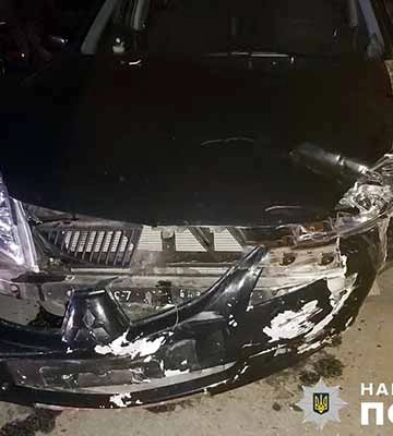 На Полтавщині в ДТП постраждав мотоцикліст: він у лікарні