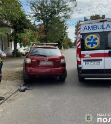 Зазнала травмувань жінка-пішохід - слідчі поліції встановлюють обставини ДТП у Миколаєві