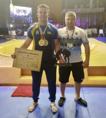Сумчанин вдруге став чемпіоном світу з сумо