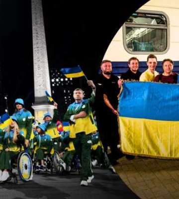 Украинские паралимпийцы вернулись в Украину: их тепло встретили во Львове и Киеве