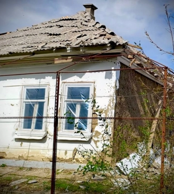 Як громади Ізмаїльщини допомагають Вилковому у відновленні пошкоджених внаслідок російської атаки будинків