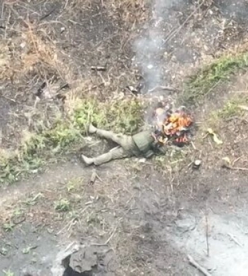 Бойцы бригады &quot;Азов&quot; ликвидировали российского захватчика в Серебрянском лесу. ВИДЕО