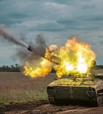 РФ за добу війни в Україні втратила 1140 військових, 56 артсистем і 57 БПЛА