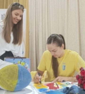 Зустріч з олімпійськими чемпіонками провели для одеських ліцеїстів