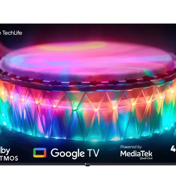 realme TechLife Cinesonic TV: лінійка смарт-телевізорів з LED/QLED екранами від 43 до 65 дюймів і Google TV на борту