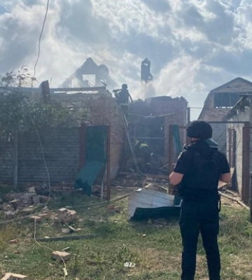 У Слов&#039;янську поховали військового, який загинув внаслідок ракетного обстрілу Полтави