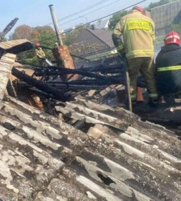 В Ужгороді горів житловий будинок